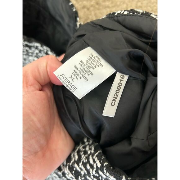 New York & Company (NY&C) NWT High-Rise Tweed Wide-Leg Pant, Sz XL, MP $110 - Picture 5 of 11